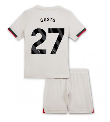 Chelsea Malo Gusto #27 Udebanetrøje Børn 2025-26 Kortærmet (+ Korte bukser)